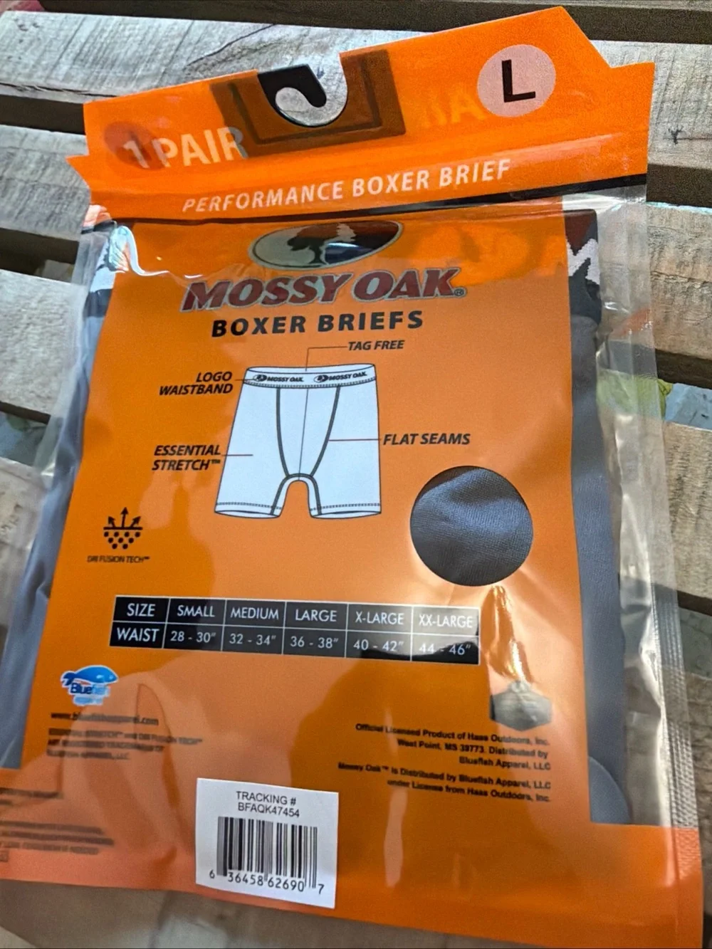 Mossy Oak performance boxer